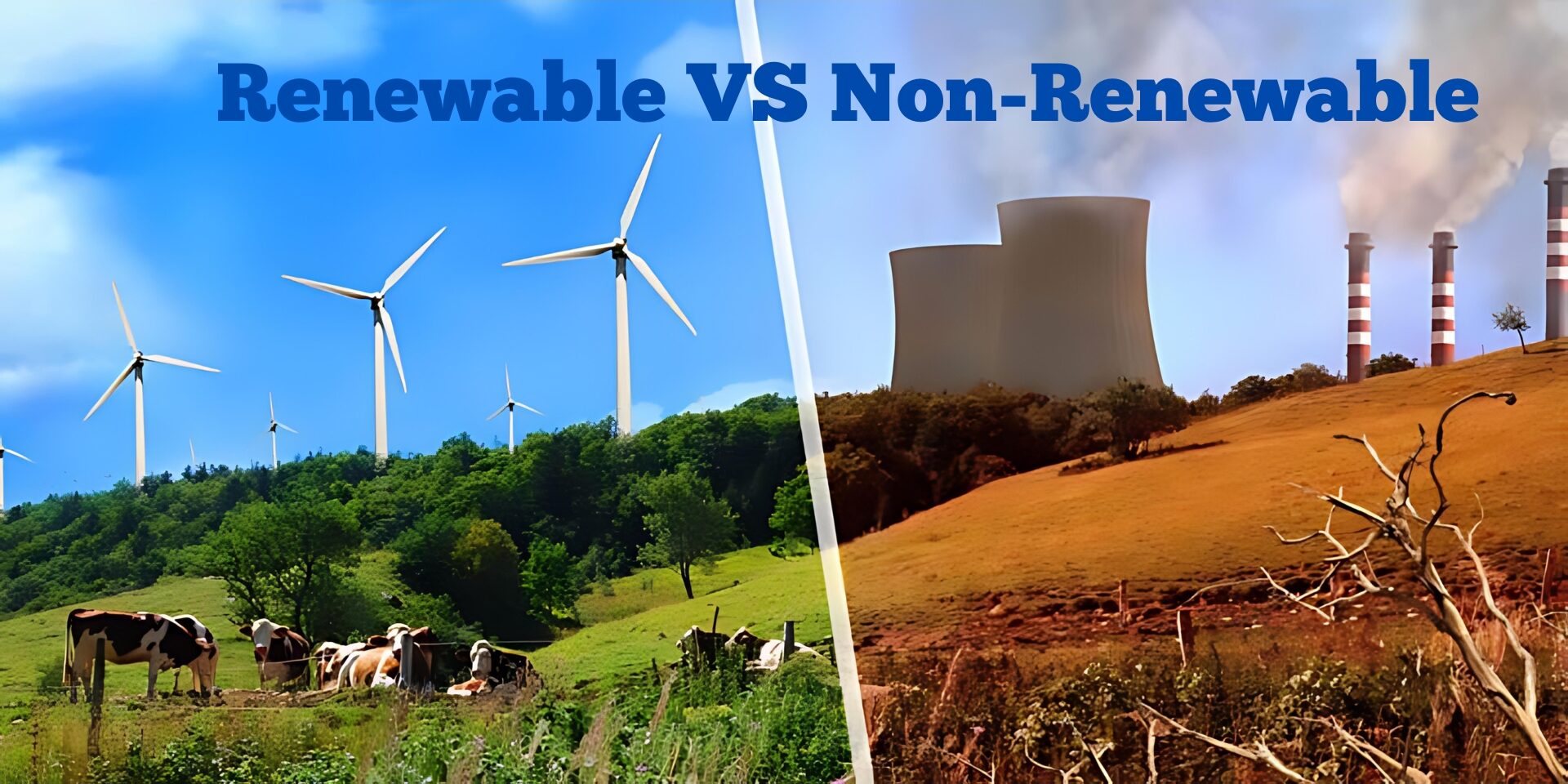 Renewable Energy Vs Non renewable energy